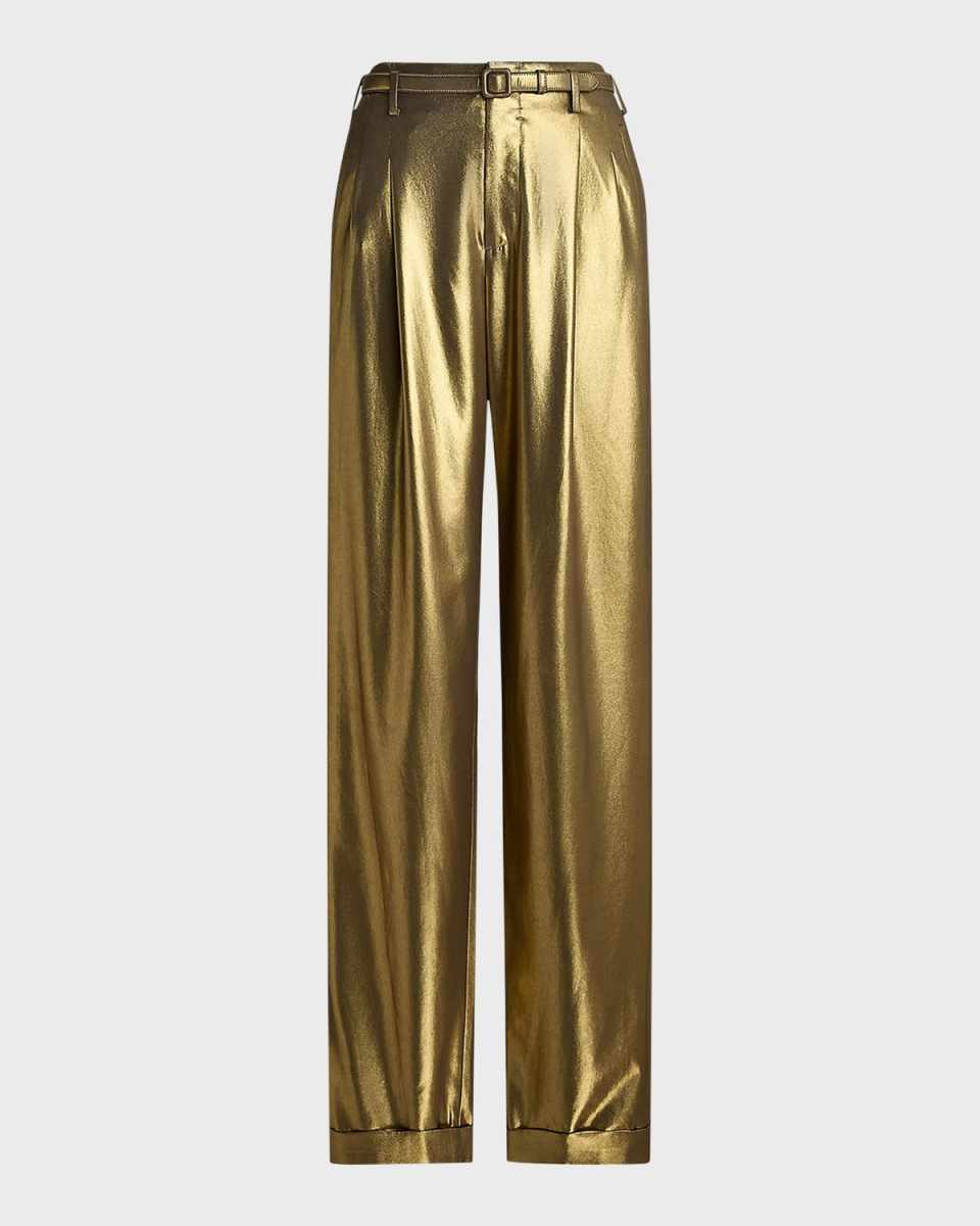 Stamford Foiled Georgette Pants